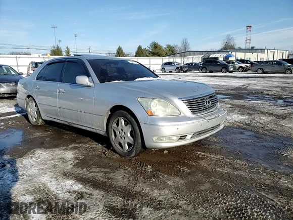 2004 Lexus LS 430 with VIN JTHBN36F240135489, listed as a Copart auction lot 41916125 with Not Provided miles and Salvage Title. Bid and sale history available at DreamBid. Image 10.
