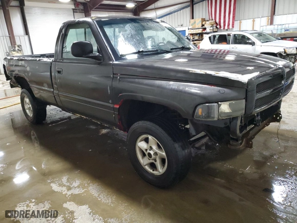 1995 Dodge Ram 1500 with VIN 1B7HF16Z8SS138812, listed as a Copart auction lot 47207595 with 185,094 mi miles and Salvage Title. Bid and sale history available at carsss.com. Image 4.