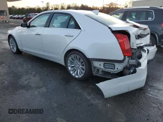 2018 Cadillac CTS Luxury AWD with VIN 1G6AX5SS3J0107401, listed as a Copart auction lot 43166845 with 44,845 mi miles and Salvage Title. Bid and sale history available at DreamBid. Image 2.