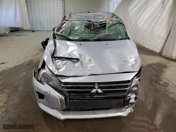 2024 Mitsubishi Mirage ES with VIN ML32AUHJ3RH016530, listed as a Copart auction lot 53630045 with 0 mi miles and Non Repairable. Bid and sale history available at carsss.com. Image 5.