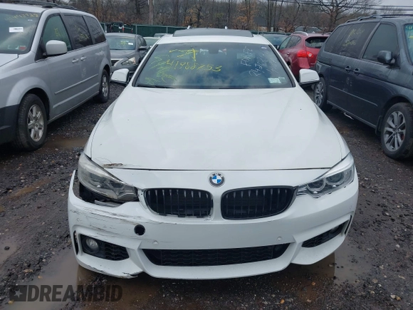 2016 BMW 4 Series 428i xDrive with VIN WBA4C9C57GG141554, listed as a IAAI auction lot 41988753 with Not Provided miles. Bid and sale history available at carsss.com. Image 11.