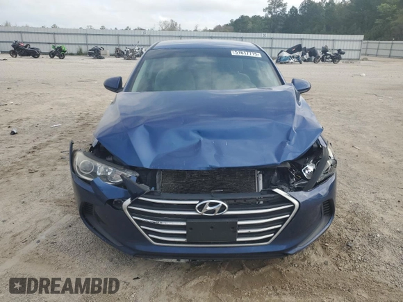 2017 Hyundai Elantra SE z VIN 5NPD84LF8HH049513, wystawiony jako Copart lot #51617715 z przebiegiem 166 025 mil mil oraz Szkoda całkowita • Salvage title. Historia ofert i sprzedaży dostępna na DreamBid. Obrazek 5.