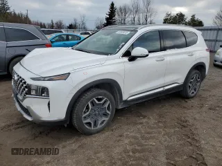 2021 Hyundai Santa Fe Hybrid Limited with VIN KM8S5DA19MU013445, listed as a Copart auction lot 82649613 with 152,226 mi miles and Salvage Title. Bid and sale history available at carsss.com. Image 1.