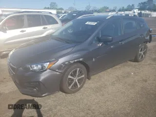 2019 Subaru Impreza Premium z VIN 4S3GTAC61K3727550, wystawiony jako Copart lot #56106105 z przebiegiem 89 510 mil mil oraz Szkoda całkowita • Salvage title. Historia ofert i sprzedaży dostępna na DreamBid. Obrazek 1.