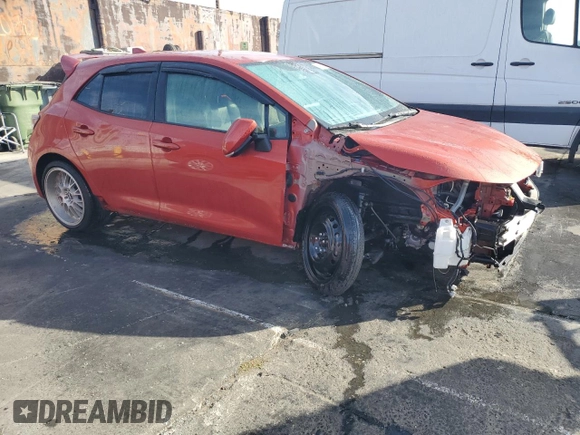2019 Toyota Corolla Hatchback SE with VIN JTNK4RBEXK3026760, listed as a Copart auction lot 78237274 with 86,171 mi miles and Salvage Title. Bid and sale history available at carsss.com. Image 4.