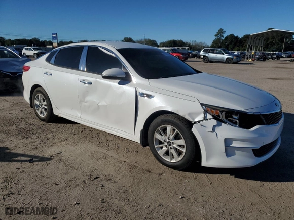 2017 Kia Optima LX with VIN 5XXGT4L35HG157567, listed as a Copart auction lot 81835324 with NaN miles and Salvage Title. Bid and sale history available at carsss.com. Image 4.