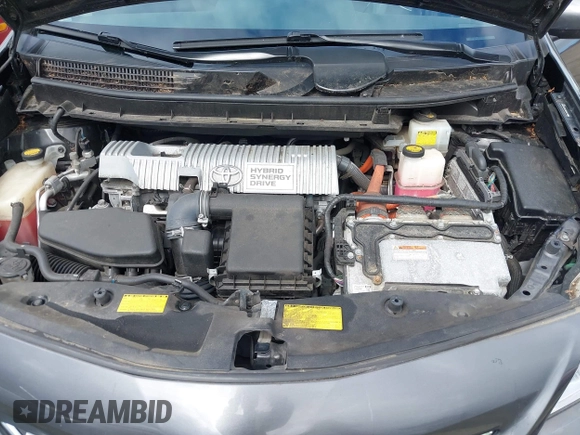 2012 Toyota Prius Two with VIN JTDZN3EU7C3071897, listed as a IAAI auction lot 42250945 with 87,020 mi miles and . Bid and sale history available at DreamBid. Image 10.