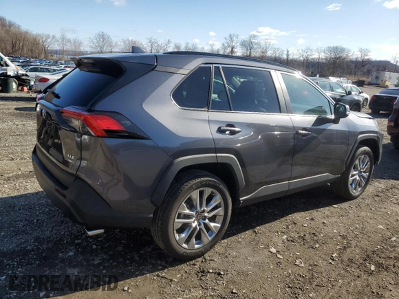 2024 Toyota RAV4 XLE Premium with VIN 2T3A1RFV8RC437554, listed as a Copart auction lot 52642595 with 12,217 mi miles and Salvage Title. Bid and sale history available at carsss.com. Image 3.