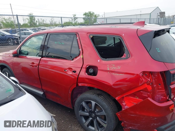 2025 Honda Pilot Elite z VIN 5FNYG1H82SB053897, wystawiony jako IAAI lot #42159290 z przebiegiem 6 168 mil mil oraz . Historia ofert i sprzedaży dostępna na DreamBid. Obrazek 15.