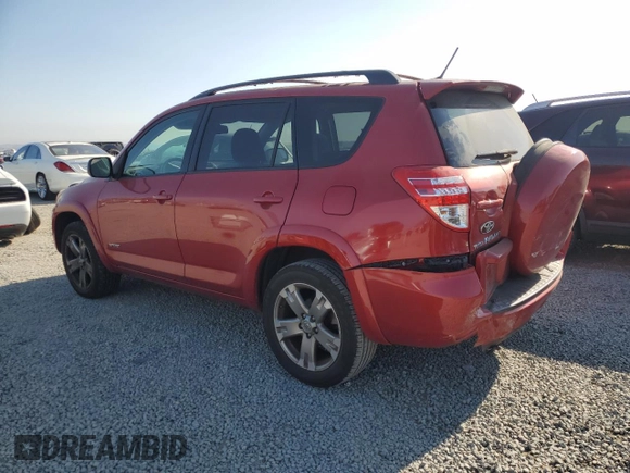 2010 Toyota RAV4 Sport with VIN JTMWF4DVXA5018466, listed as a Copart auction lot 62747385 with 180,769 mi miles and Salvage title. Bid and sale history available at DreamBid. Image 2.