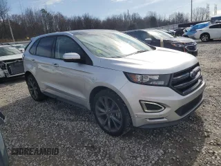 2017 Ford Edge Sport with VIN 2FMPK4AP9HBC59393, listed as a Copart auction lot 45288075 with 79,946 mi miles and Salvage Title. Bid and sale history available at carsss.com. Image 4.