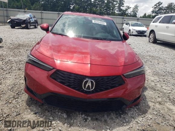 2023 Acura Integra Technology with VIN 19UDE4H64PA016131, listed as a Copart auction lot 60204095 with 22,281 mi miles and Salvage title. Bid and sale history available at DreamBid. Image 5.