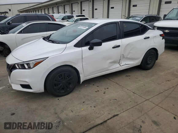 2021 Nissan Versa S with VIN 3N1CN8DV2ML910134, listed as a Copart auction lot 84191694 with 42,652 mi miles and Salvage Title. Bid and sale history available at carsss.com. Image 1.
