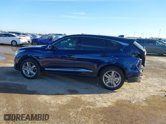 2021 Acura RDX w/Advance Package with VIN 5J8TC2H73ML018743, listed as a IAAI auction lot 41209605 with 40,039 mi miles. Bid and sale history available at carsss.com. Image 15.
