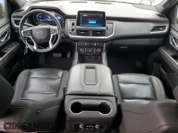 2023 Chevrolet Tahoe Z71 with VIN 1GNSKPKD6PR177774, listed as a Copart auction lot 50601105 with 62,674 mi miles and Salvage title. Bid and sale history available at DreamBid. Image 8.