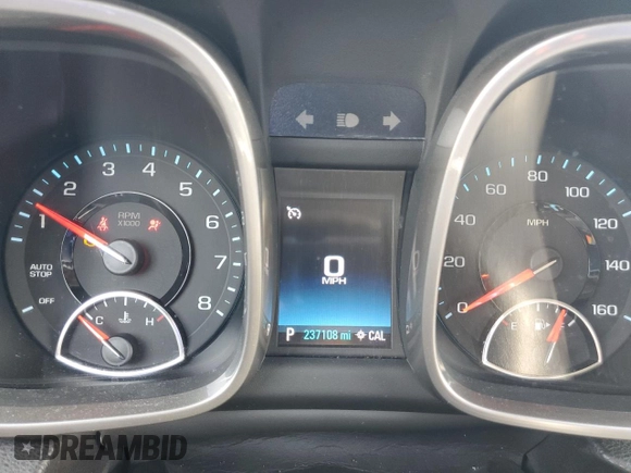 2015 Chevrolet Malibu LT with VIN 1G11C5SL4FF278317, listed as a Copart auction lot 54923565 with 237,108 mi miles and Salvage Title. Bid and sale history available at DreamBid. Image 9.
