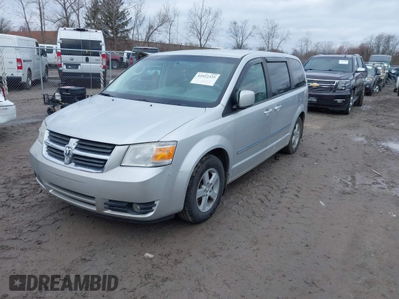 2008 Dodge Grand Caravan SXT with VIN 2D8HN54P68R127167, listed as a IAAI auction lot 41922325 with 141,171 mi miles and . Bid and sale history available at DreamBid. Image 2.