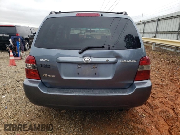 2005 Toyota Highlander z VIN JTEEP21A050122896, wystawiony jako Copart lot #57914265 z przebiegiem 202 747 mil mil oraz Szkoda całkowita • Salvage title. Historia ofert i sprzedaży dostępna na DreamBid. Obrazek 6.