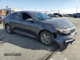 2019 Kia Optima LX with VIN 5XXGT4L30KG318253, listed as a Copart auction lot 47388045 with 50,506 mi miles and Salvage Title. Bid and sale history available at carsss.com. Image 4.
