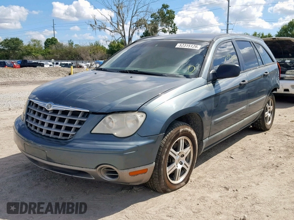 2007 Chrysler Pacifica z VIN 2A8GF48X67R158762, wystawiony jako Copart lot #70044154 z przebiegiem 209 816 mil mil oraz Nie do naprawy • Non repairable. Historia ofert i sprzedaży dostępna na DreamBid. Obrazek 2.
