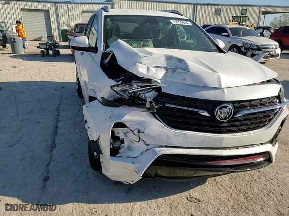 2020 Buick Encore GX Select with VIN KL4MMDS21LB082240, listed as a Copart auction lot 72956924 with 0 mi miles and Salvage Title. Bid and sale history available at carsss.com. Image 12.