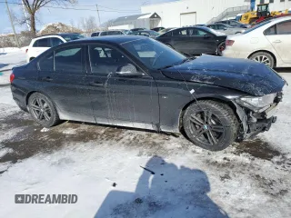 2013 BMW 3 Series 335i xDrive with VIN WBA3B9C56DF140153, listed as a Copart auction lot 46318625 with 91,948 mi miles and Salvage Title. Bid and sale history available at carsss.com. Image 4.