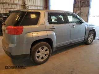 2014 GMC Terrain SLE with VIN 2GKALMEK0E6173792, listed as a Copart auction lot 45666165 with 43,169 mi miles and Salvage Title. Bid and sale history available at DreamBid. Image 3.
