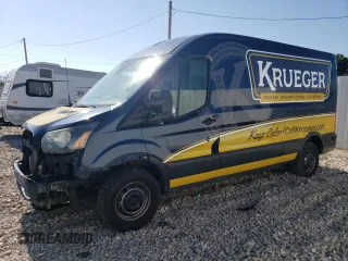 2015 Ford Transit with VIN 1FTNR2CG4FKA94008, listed as a Copart auction lot 60238194 with 238,468 mi miles and Salvage Title. Bid and sale history available at DreamBid. Image 1.
