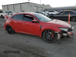 2018 Honda Civic Type R Touring z VIN SHHFK8G71JU202224, wystawiony jako Copart lot #87957705 z przebiegiem 66 721 mil mil oraz Szkoda całkowita • Salvage title. Historia ofert i sprzedaży dostępna na DreamBid. Obrazek 4.