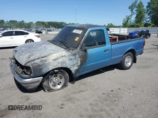 1997 Ford Ranger XLT z VIN 1FTCR10A2VUD26027, wystawiony jako Copart lot #54623335 z przebiegiem Nie podano mil oraz Szkoda całkowita • Salvage title. Historia ofert i sprzedaży dostępna na DreamBid. Obrazek 1.