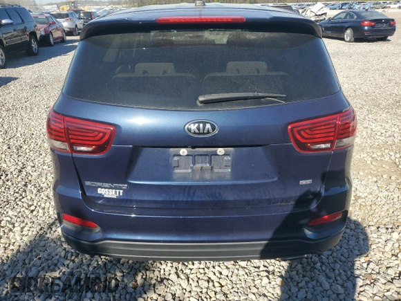 2019 Kia Sorento LX with VIN 5XYPG4A33KG501505, listed as a Copart auction lot 49812925 with 75,718 mi miles and Salvage Title. Bid and sale history available at DreamBid. Image 6.