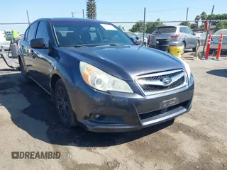 2012 Subaru Legacy 2.5i with VIN 4S3BMBA6XC3031657, listed as a IAAI auction lot 42587916 with 107,952 mi miles and . Bid and sale history available at DreamBid. Image 1.