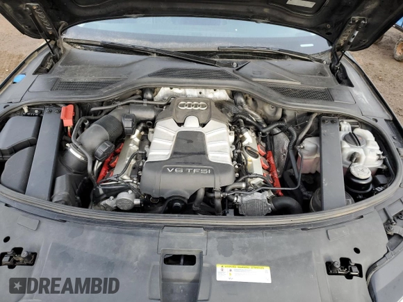 2013 Audi A8 L 3.0L with VIN WAURGAFD5DN004442, listed as a Copart auction lot 49065665 with 149,296 mi miles and Clean Title. Bid and sale history available at carsss.com. Image 11.