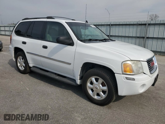 2007 GMC Envoy SLE z VIN 1GKDT13SX72165911, wystawiony jako Copart lot #47059805 z przebiegiem 168 377 mil mil oraz Szkoda całkowita • Salvage title. Historia ofert i sprzedaży dostępna na DreamBid. Obrazek 4.