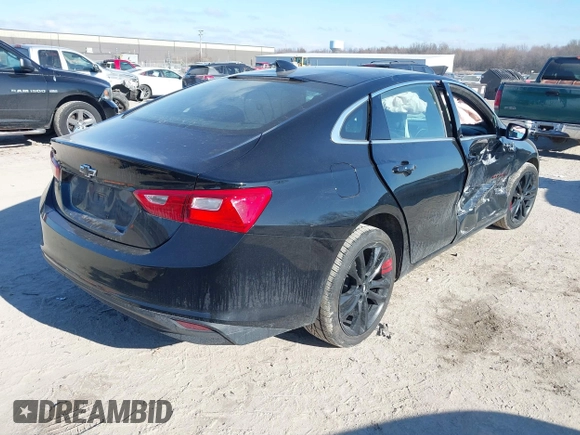2018 Chevrolet Malibu LT with VIN 1G1ZD5ST7JF197384, listed as a IAAI auction lot 41082036 with 124,277 mi miles. Bid and sale history available at carsss.com. Image 4.