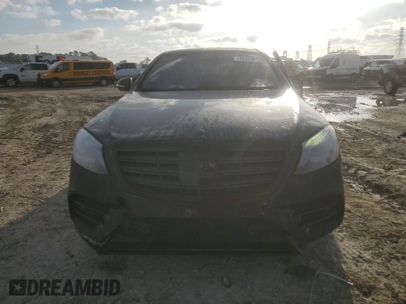 2018 Mercedes-Benz S 560 with VIN WDDUG8GB5JA345786, listed as a Copart auction lot 48337875 with 108,723 mi miles and Salvage Title. Bid and sale history available at carsss.com. Image 5.