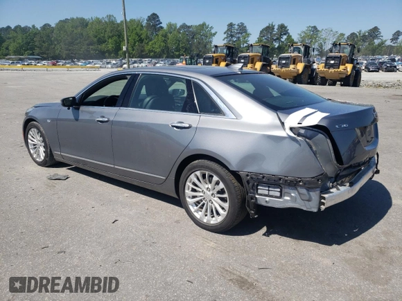 2018 Cadillac CT6 Luxury RWD z VIN 1G6KC5RX3JU159802, wystawiony jako Copart lot #54256745 z przebiegiem Nie podano mil oraz Szkoda całkowita • Salvage title. Historia ofert i sprzedaży dostępna na DreamBid. Obrazek 2.
