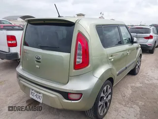 2013 Kia Soul + with VIN KNDJT2A66D7610055, listed as a IAAI auction lot 42142703 with 133,274 mi miles and . Bid and sale history available at DreamBid. Image 4.