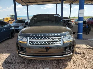 2015 Land Rover Range Rover Supercharged with VIN SALGS2TF9FA211326, listed as a Copart auction lot 59678755 with 97,466 mi miles and Salvage title. Bid and sale history available at DreamBid. Image 5.