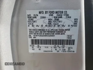 2006 Ford Escape XLS with VIN 1FMYU02Z06KD25081, listed as a Copart auction lot 49777365 with 199,548 mi miles and Salvage Title. Bid and sale history available at carsss.com. Image 12.