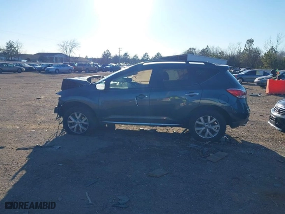 2013 Nissan Murano SL with VIN JN8AZ1MW8DW315697, listed as a IAAI auction lot 41421798 with 202,423 mi miles. Bid and sale history available at carsss.com. Image 13.