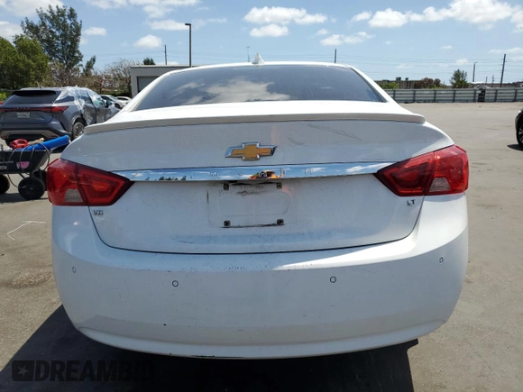 2017 Chevrolet Impala LT with VIN 2G1105S39H9114050, listed as a Copart auction lot 51503125 with 89,227 mi miles and Salvage Title. Bid and sale history available at DreamBid. Image 6.