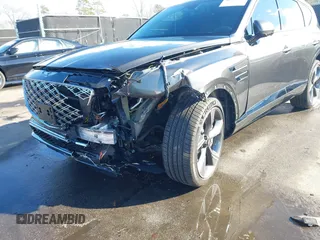 2025 Genesis GV80 Prestige with VIN KMUHEESC9SU247860, listed as a IAAI auction lot 41384609 with 1,819 mi miles and . Bid and sale history available at DreamBid. Image 6.