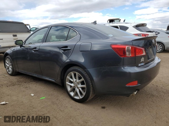 2011 Lexus IS 350 with VIN JTHCE5C2XB5001122, listed as a Copart auction lot 79341644 with 91,481 mi miles and Clean title. Bid and sale history available at DreamBid. Image 2.