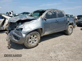 2019 Chevrolet Colorado 2WD Work Truck with VIN 1GCGSBEA6K1300564, listed as a Copart auction lot 56956195 with Not provided miles and Salvage title. Bid and sale history available at DreamBid. Image 1.