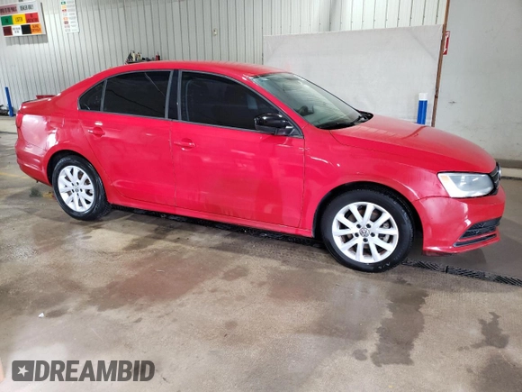 2015 Volkswagen Jetta SE z VIN 3VWD17AJ5FM282881, wystawiony jako Copart lot #57505875 z przebiegiem 125 372 mil mil oraz Szkoda całkowita • Salvage title. Historia ofert i sprzedaży dostępna na DreamBid. Obrazek 4.