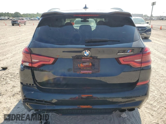 2020 BMW X3 M Competition with VIN 5YMTS0C00L9B27179, listed as a Copart auction lot 66031813 with 51,814 mi miles. Bid and sale history available at carsss.com. Image 6.