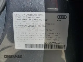 2014 Audi Q5 Premium Plus z VIN WA1LFAFP6EA090899, wystawiony jako Copart lot #56907865 z przebiegiem 145 024 mil mil oraz Szkoda całkowita • Salvage title. Historia ofert i sprzedaży dostępna na DreamBid. Obrazek 13.