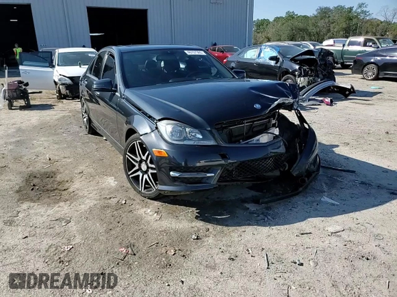 2013 Mercedes-Benz C 250 Sport with VIN WDDGF4HB4DA852223, listed as a Copart auction lot 46757365 with 107,243 mi miles and Salvage title. Bid and sale history available at DreamBid. Image 13.