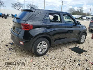 2022 Hyundai Venue SE with VIN KMHRB8A37NU154144, listed as a Copart auction lot 50664505 with 12,713 mi miles and Salvage Title. Bid and sale history available at DreamBid. Image 3.